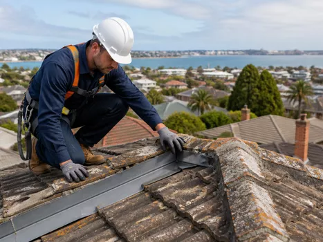 Professional roof inspection